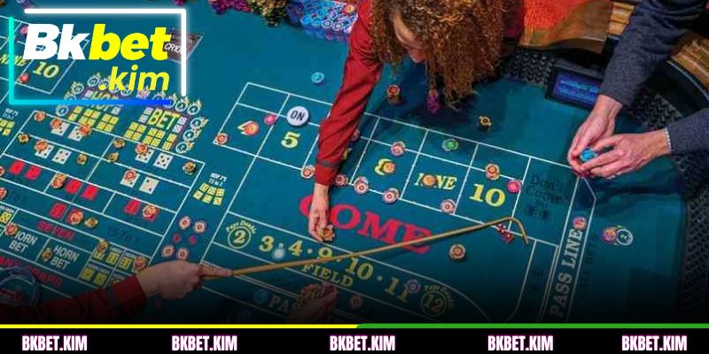 Iniciando a rodada de Craps